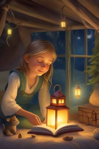 The Lantern on Willow Hill: A Bedtime Tale