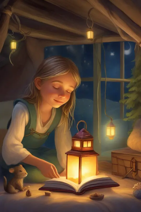 The Lantern on Willow Hill: A Bedtime Tale