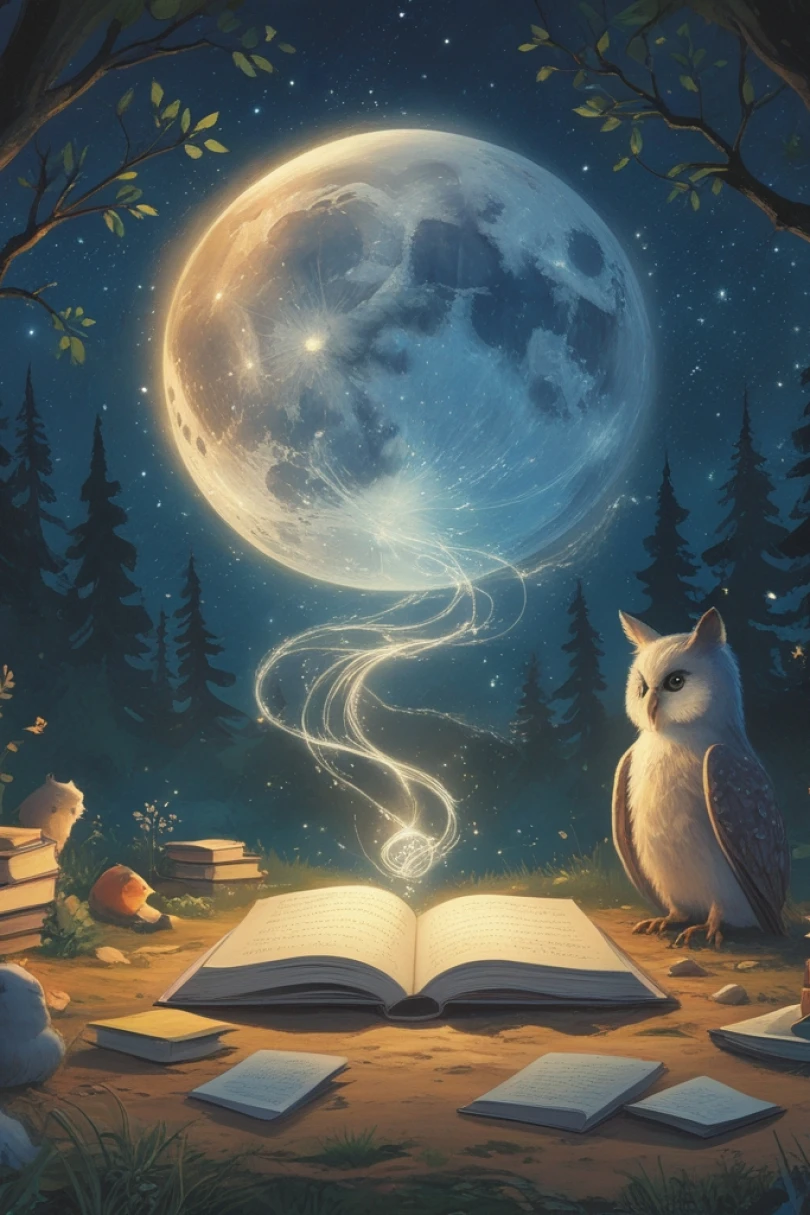 Nolla and the River of Paper Boats - Bedtime story cover by Dorian Kell Cover for story: Nolla and the River of Paper Boats