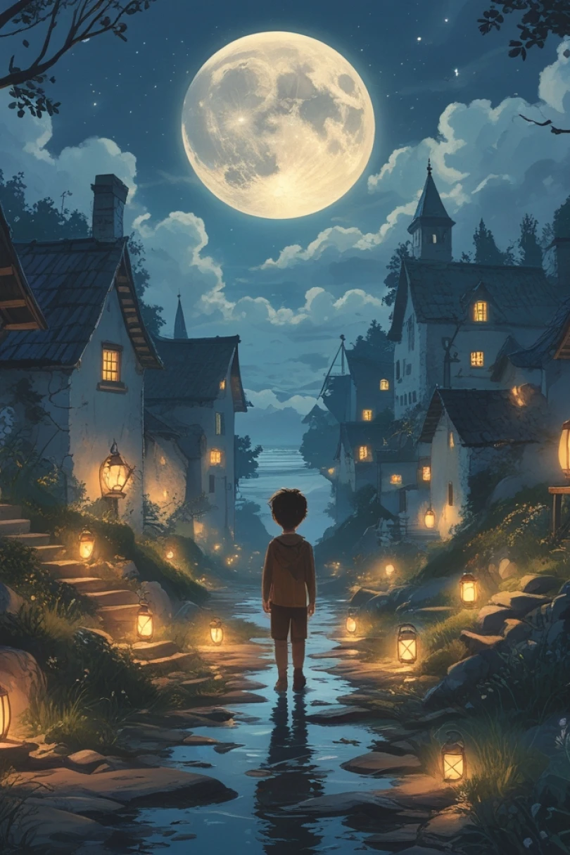 Toby and the Night Song - Bedtime story cover by Amira Solan Cover for story: Toby and the Night Song