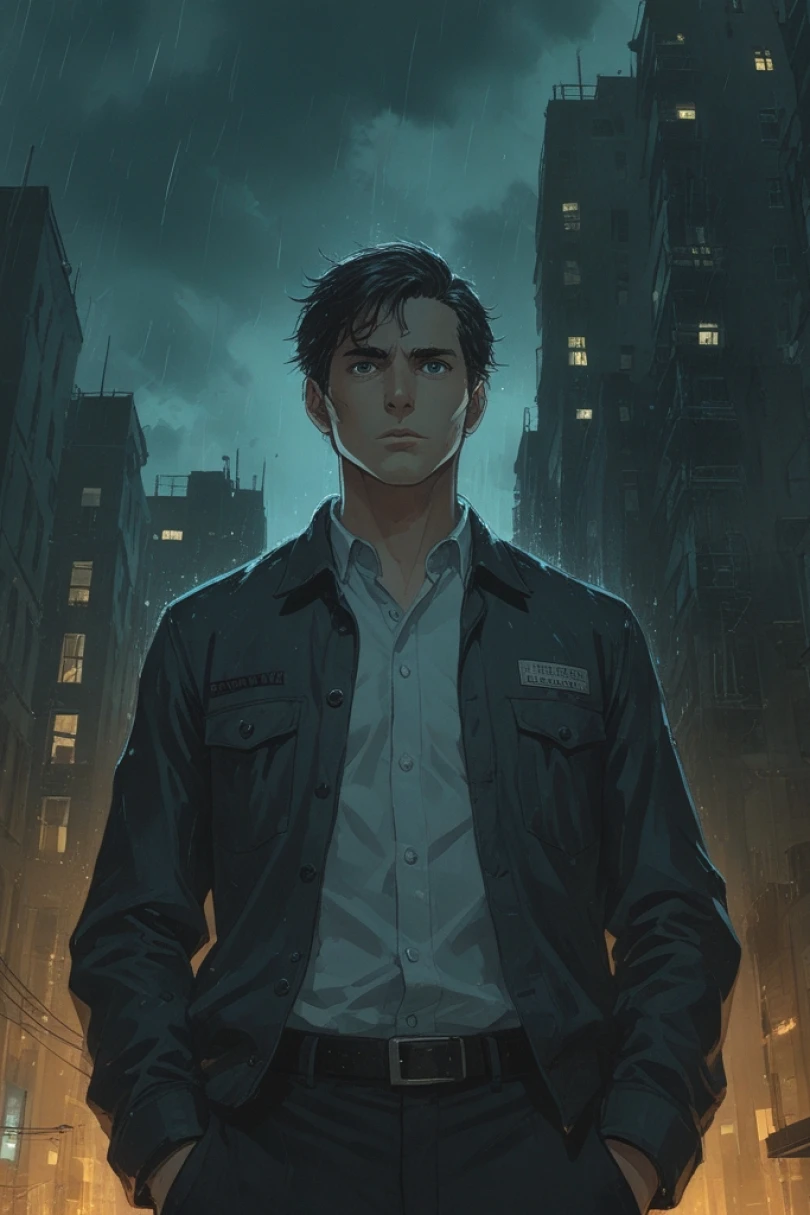 Night Shift at Hollowwell Towers - Horror story cover by Selene Korval Cover for story: Night Shift at Hollowwell Towers