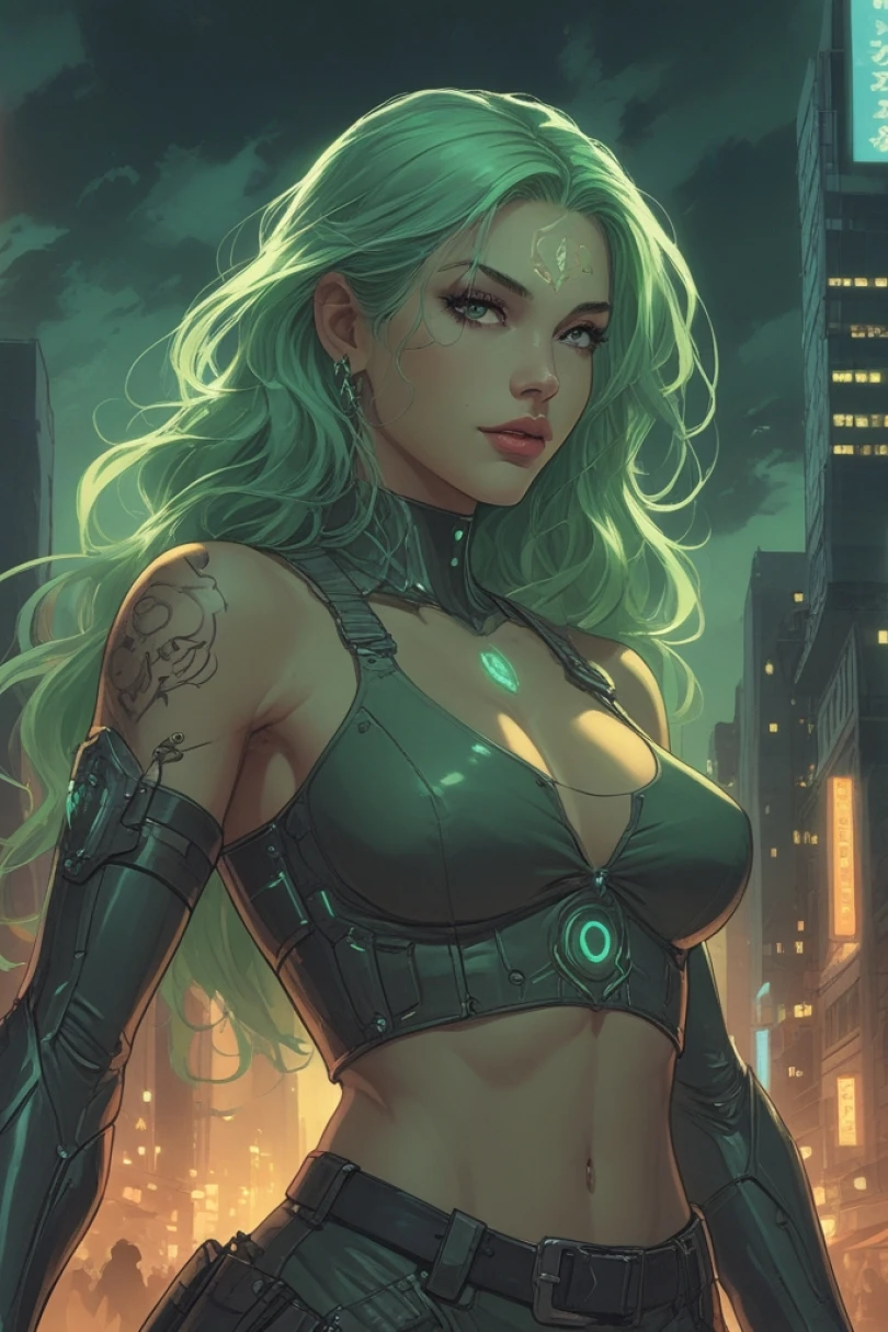 Gilded Glyphs - Urban Fantasy story cover by Henry Vaston Cover for story: Gilded Glyphs