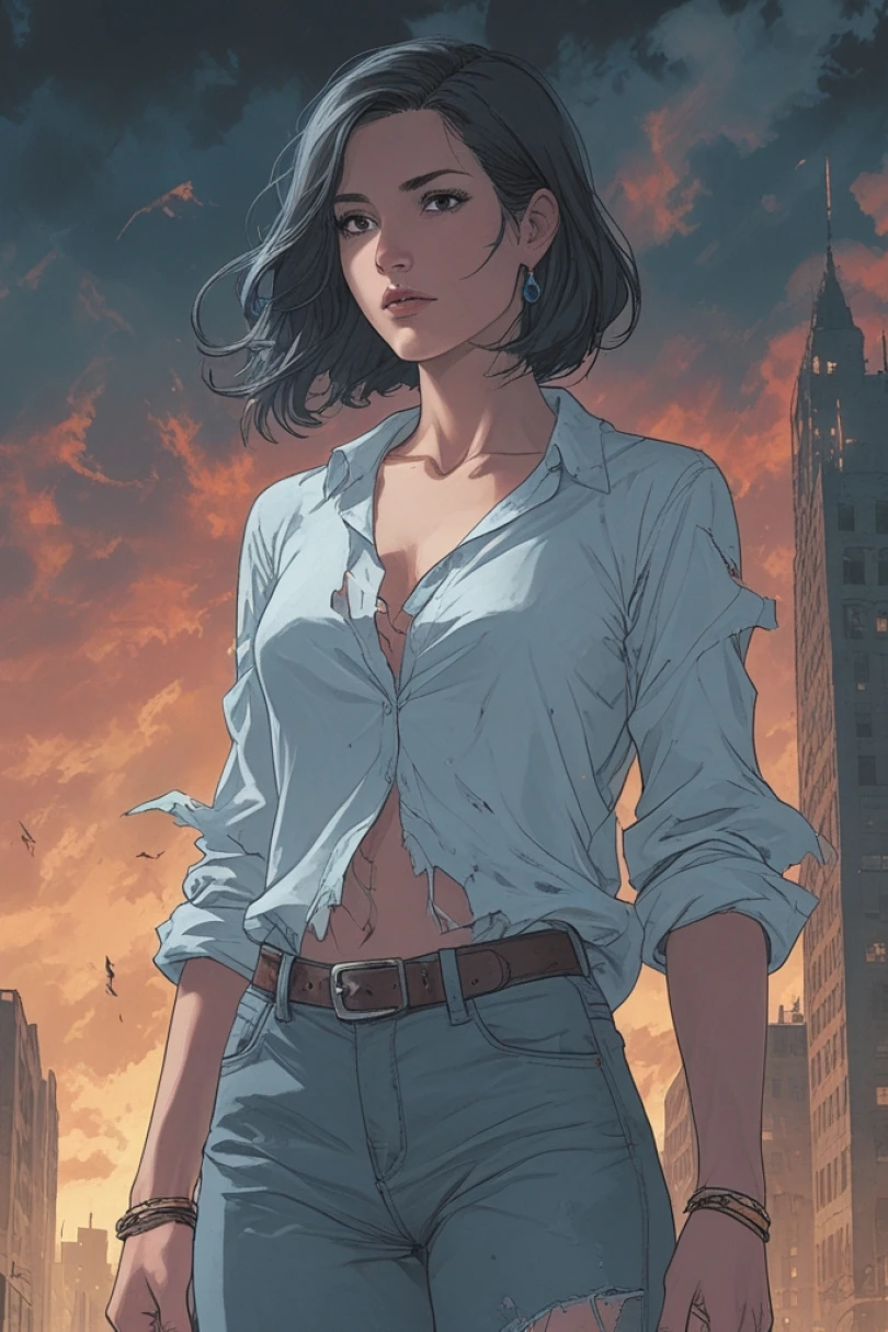 Sliverlight Ward - Urban Fantasy story cover by Stephan Korvel Cover for story: Sliverlight Ward