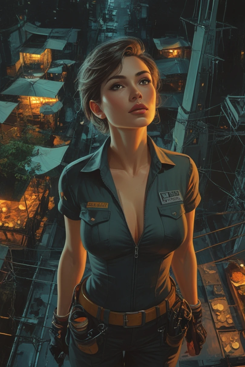 Signals and Second Chances - Urban Fantasy story cover by Victor Larnen Cover for story: Signals and Second Chances