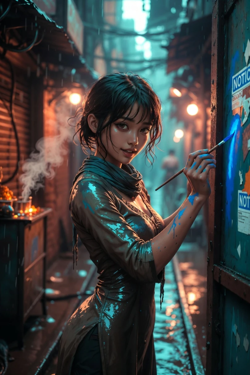 Painting the Doorways of Bowbazar