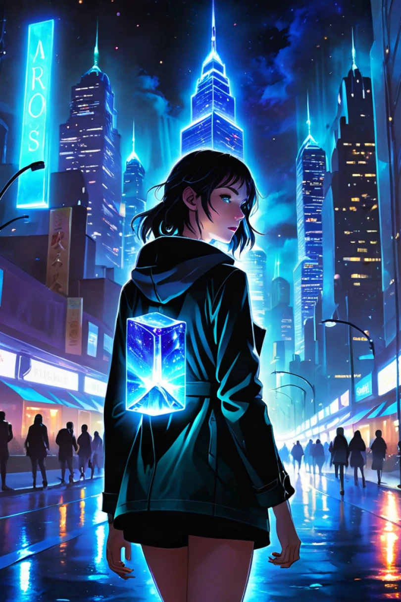 Afterlight Harvest - Urban Fantasy story cover by Adeline Vorell Cover for story: Afterlight Harvest