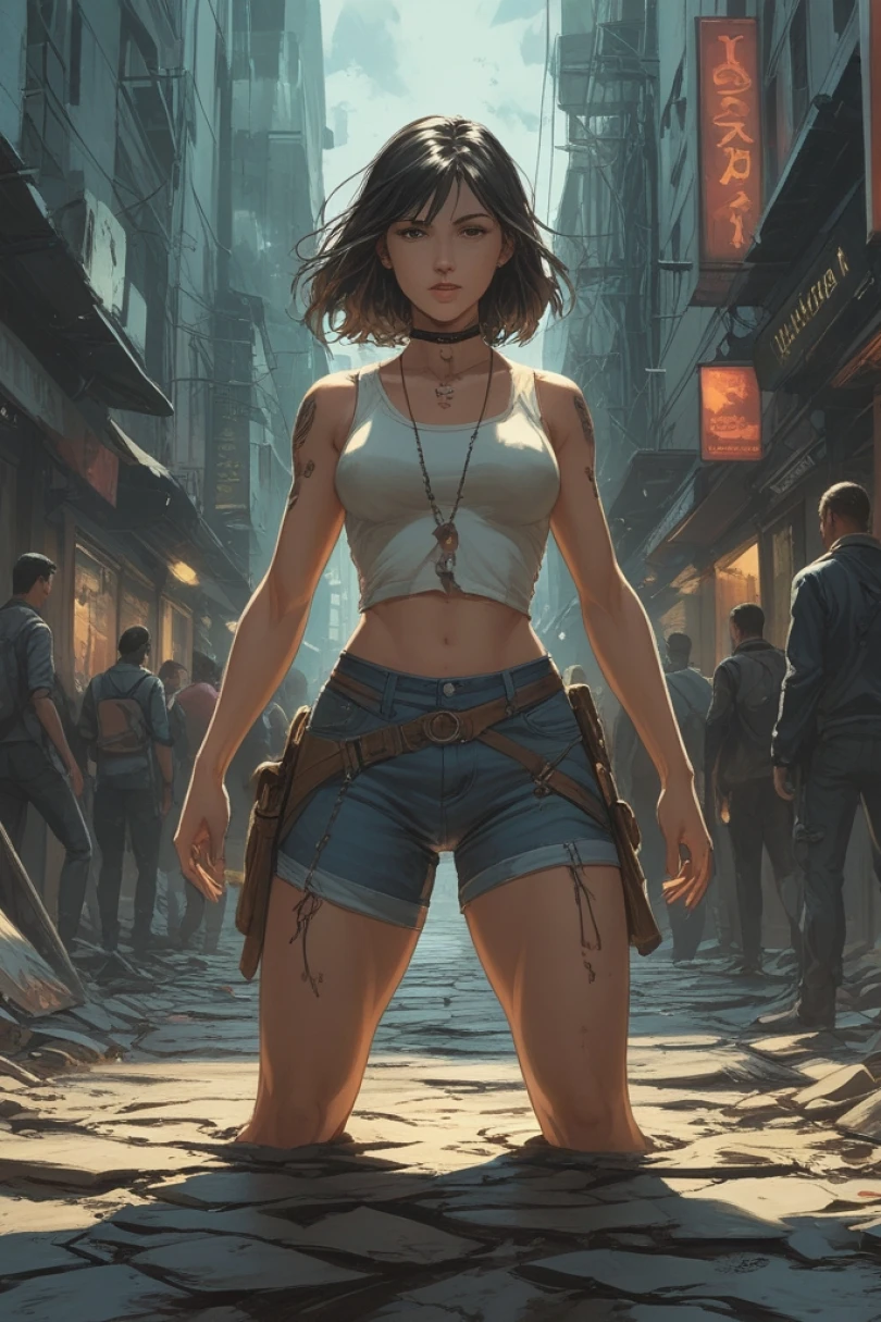 Where Names Go - Urban Fantasy story cover by Agatha Vorin Cover for story: Where Names Go