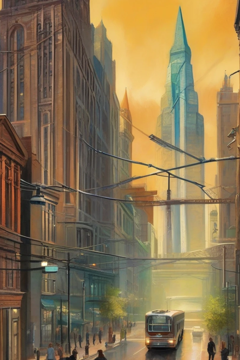 Hingekeepers - Urban Fantasy story cover by Agatha Vorin Cover for story: Hingekeepers