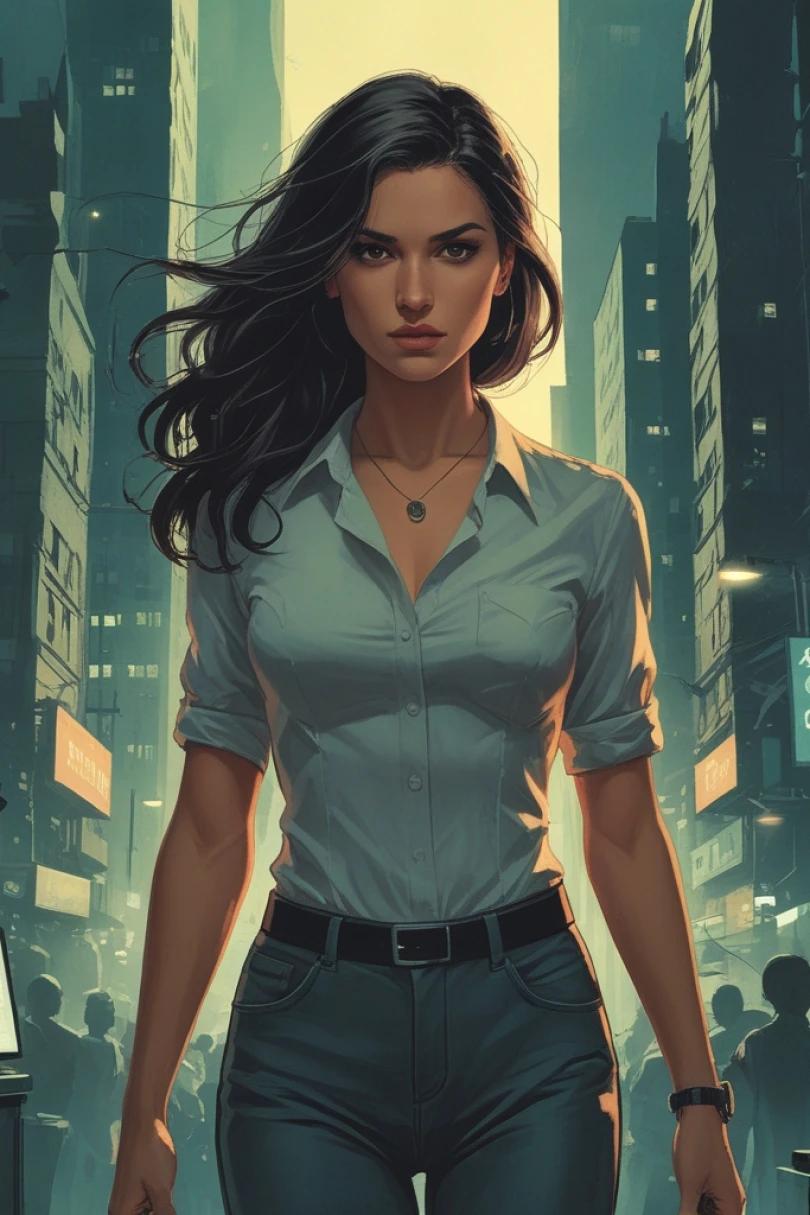 White Noise Protocol - Thriller story cover by Quinn Marlot Cover for story: White Noise Protocol