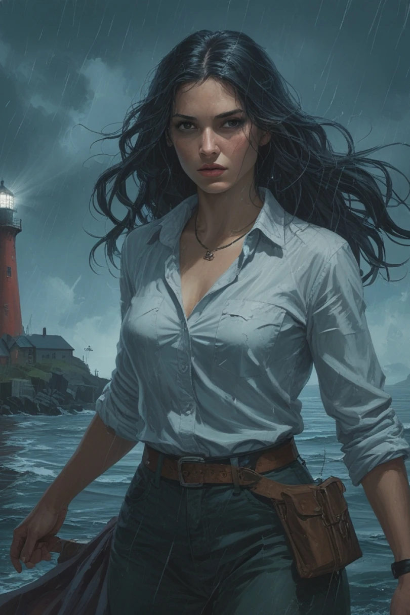 Beneath the Listening Light - Drama story cover by Helena Carroux Cover for story: Beneath the Listening Light