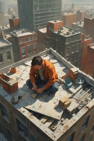 Between Glass and Sky