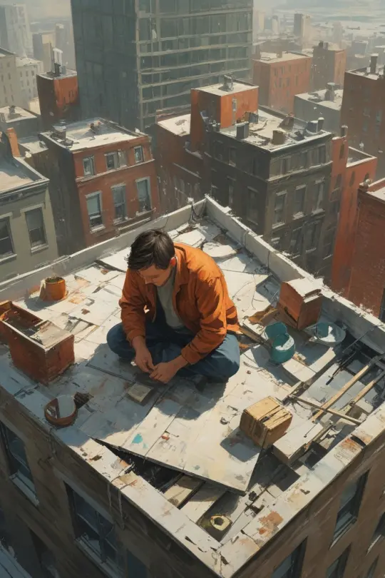 Between Glass and Sky