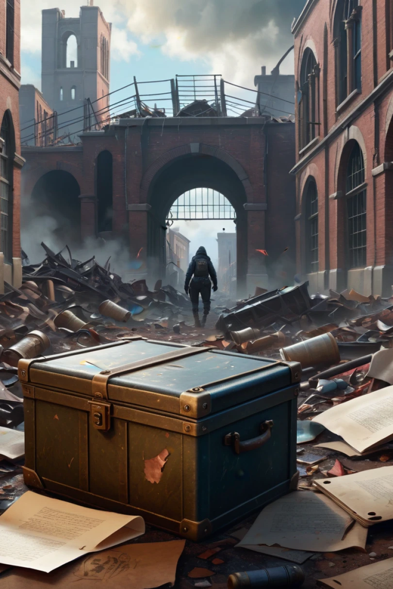 The Weight of Paper - Drama story cover by François Delmar Cover for story: The Weight of Paper