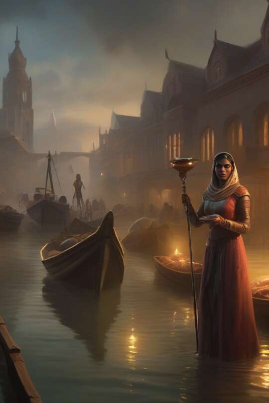 Fogged Canal: A Vendor’s Run