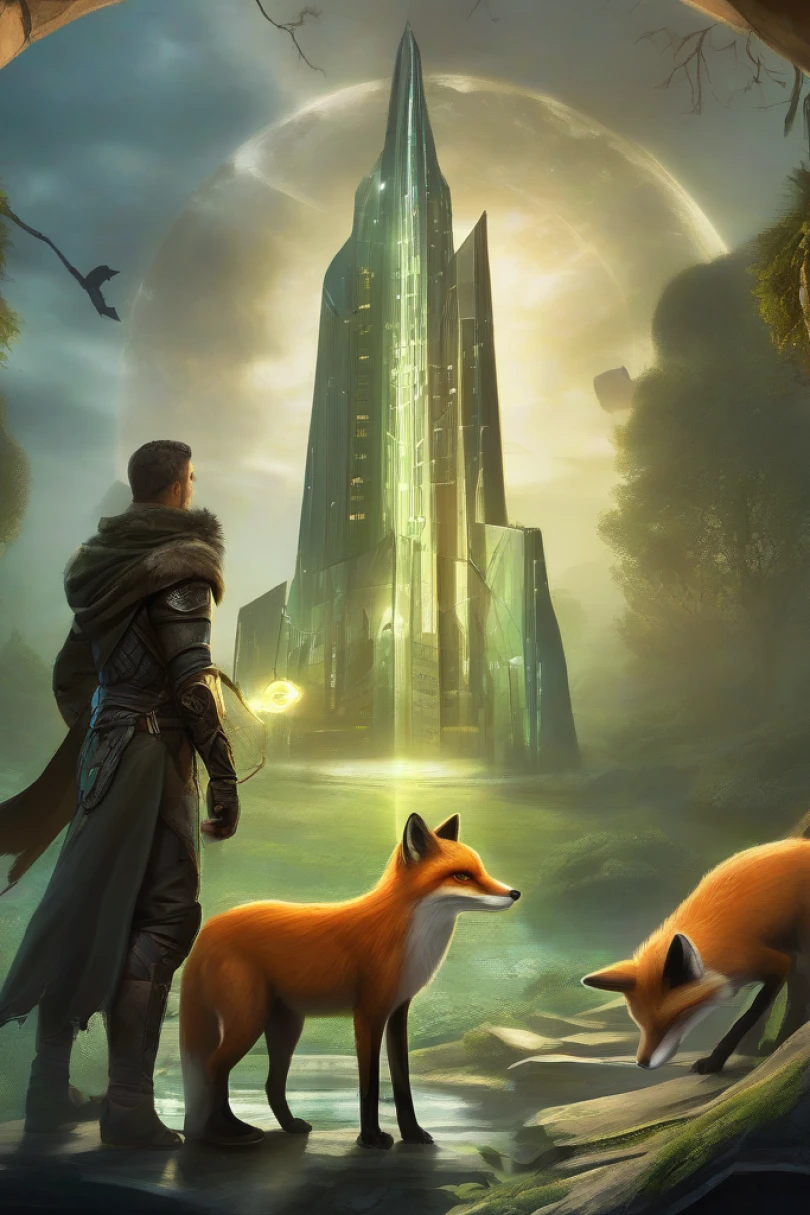 Shard of Lumen - LitRPG story cover by Orlan Petrovic Cover for story: Shard of Lumen