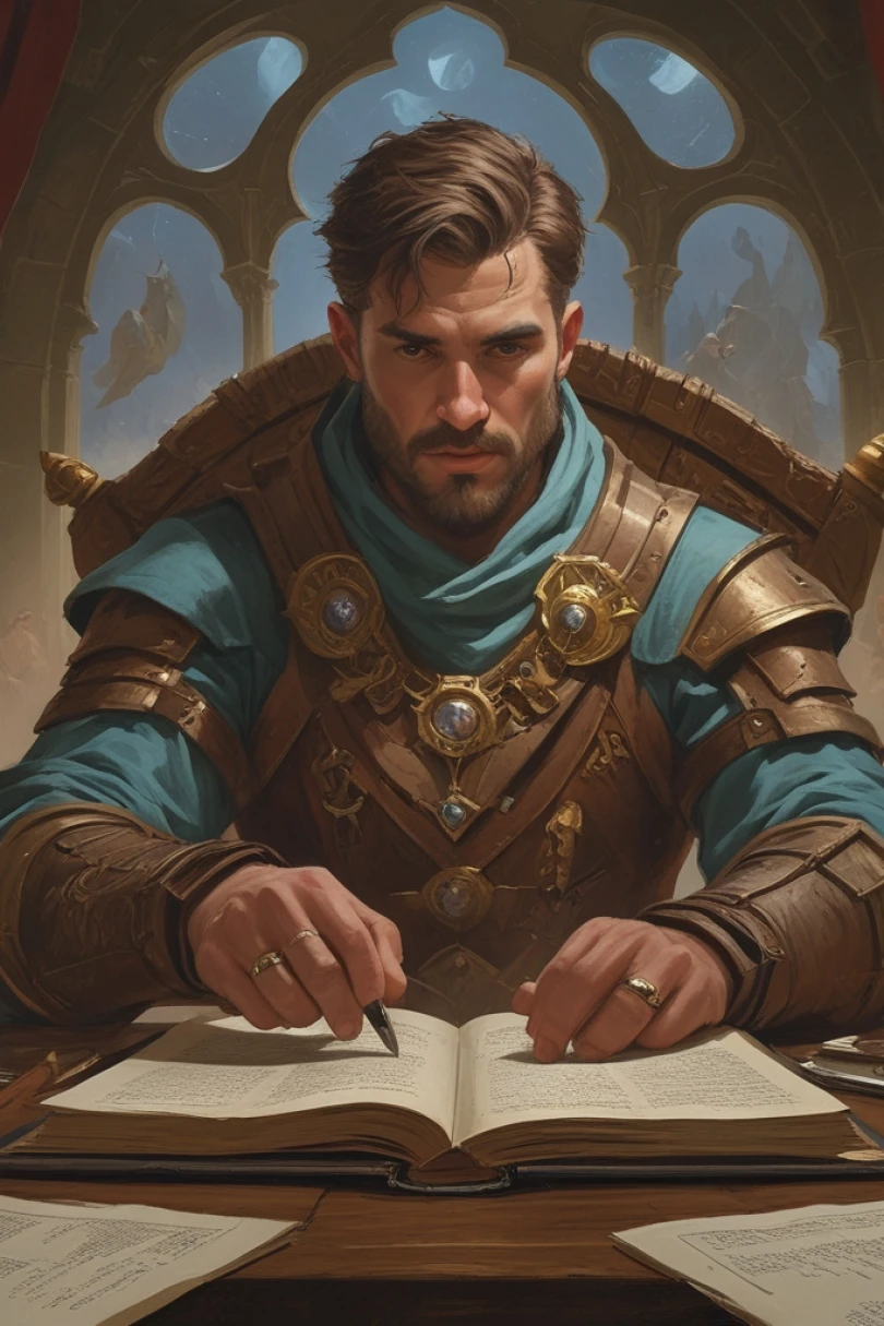 The Classwright's Compromise - LitRPG story cover by Victor Selman Cover for story: The Classwright's Compromise