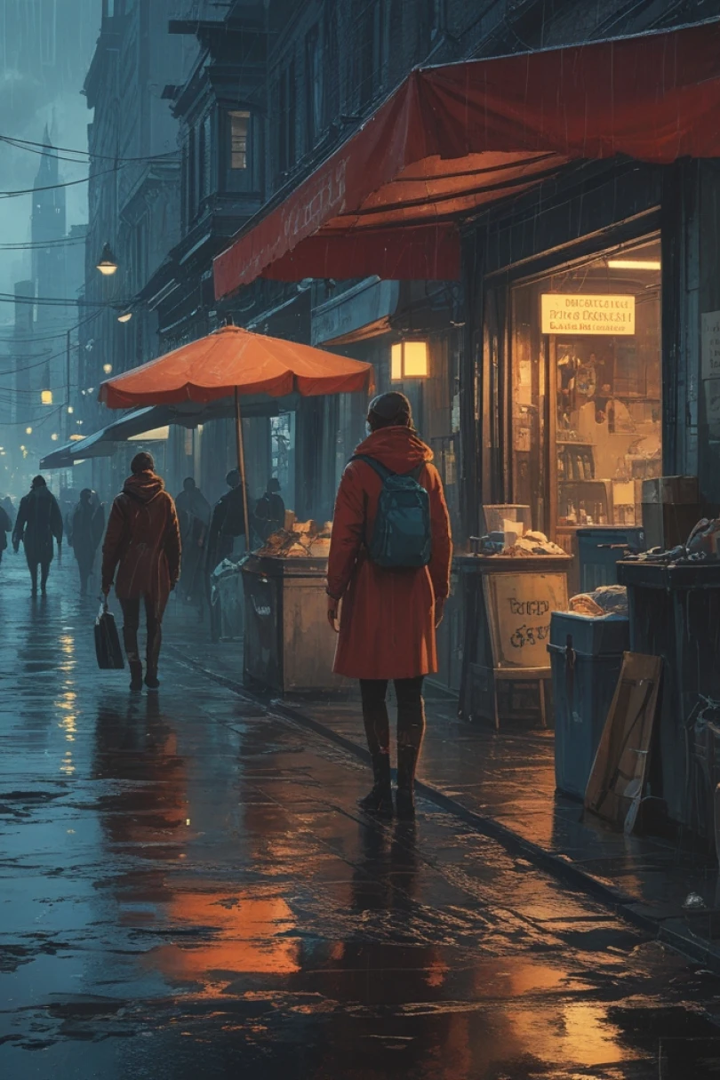 Deliveries at Dusk