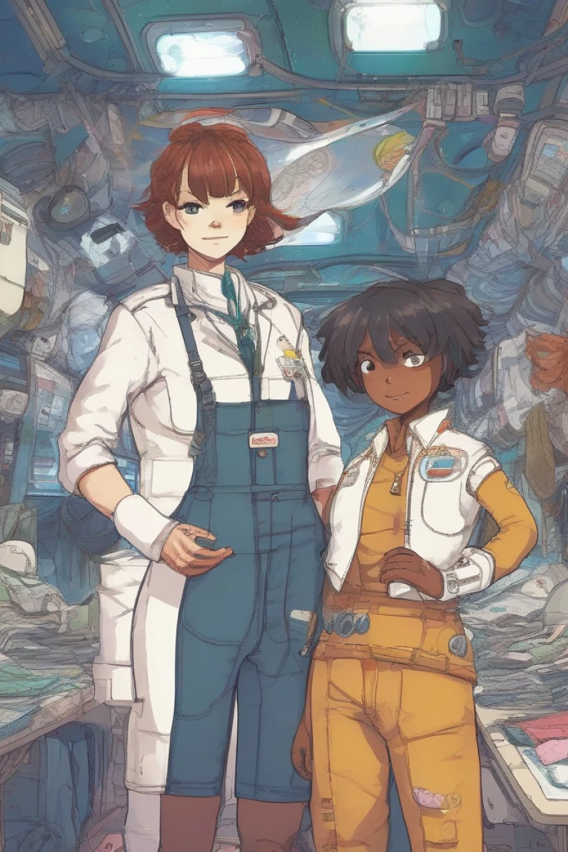 Seams Between Us - Interactive Fiction story cover by Sophie Drelin Cover for story: Seams Between Us