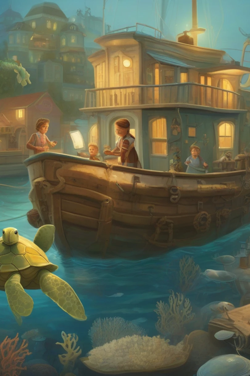 The Echo Pearl of Brinebridge - Interactive Fiction story cover by Marina Fellor Cover for story: The Echo Pearl of Brinebridge