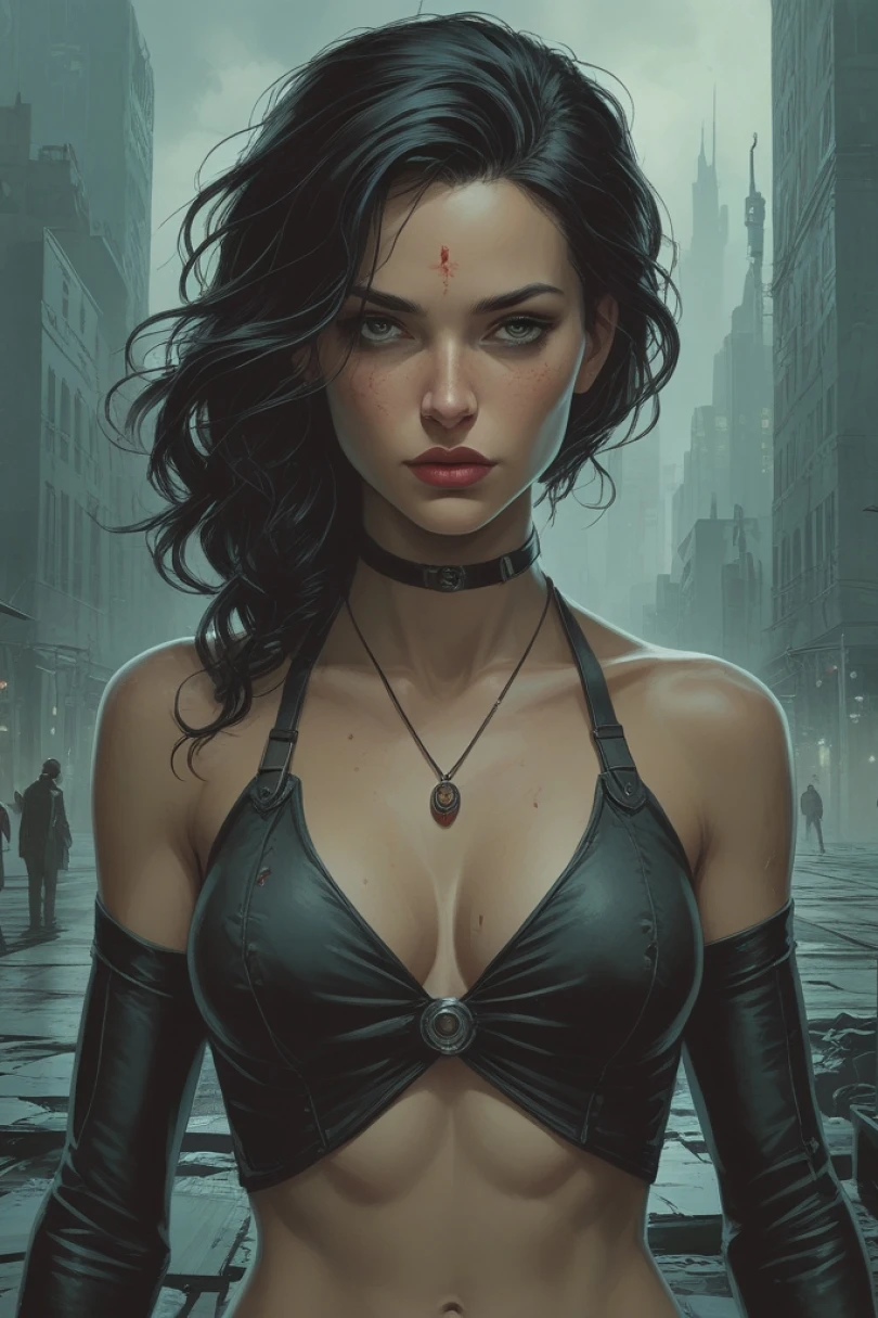 The Archive of Small Things - Dystopian story cover by Gregor Hains Cover for story: The Archive of Small Things