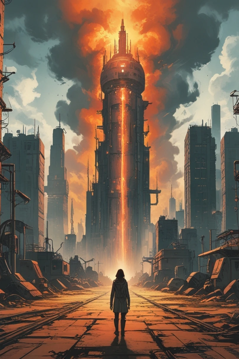 Pulse Rewritten - Dystopian story cover by Astrid Hallen Cover for story: Pulse Rewritten